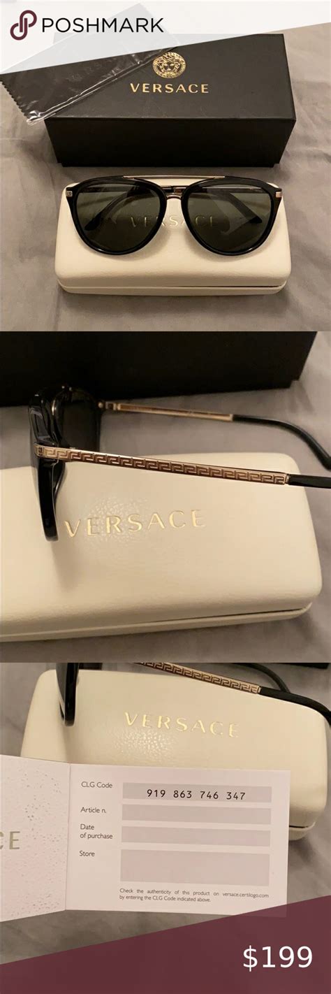 clg code versace sunglasses|versace fragrance code.